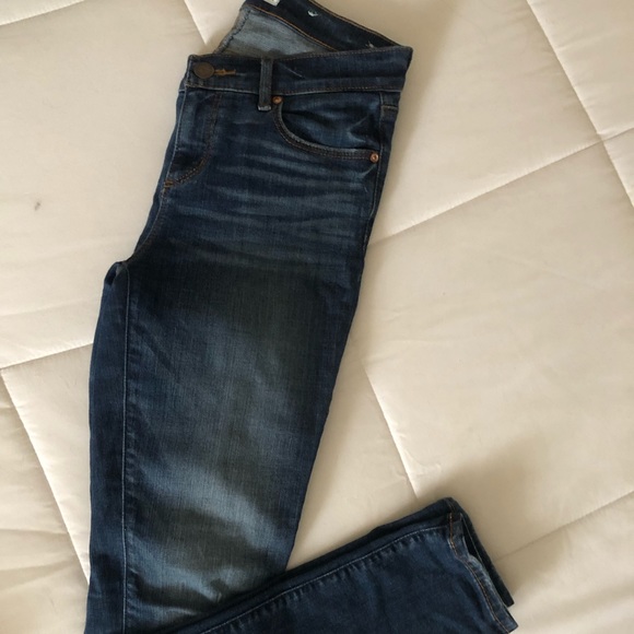 LOFT Destructed Slim Pocket Modern Skinny Jeans - Picture 3 of 8